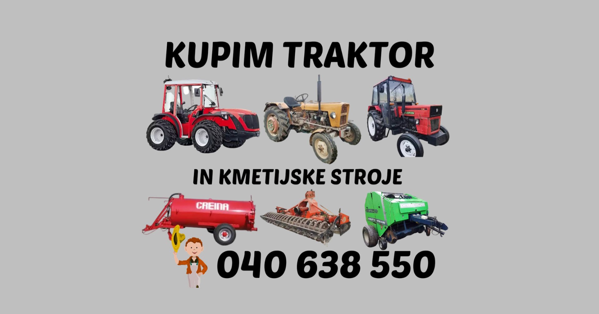 KUPIM Traktor domžalec si