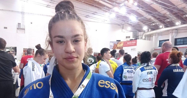 A judoca Haya Veinhandl Obaid terminou em 9º na Copa da Europa na Polônia