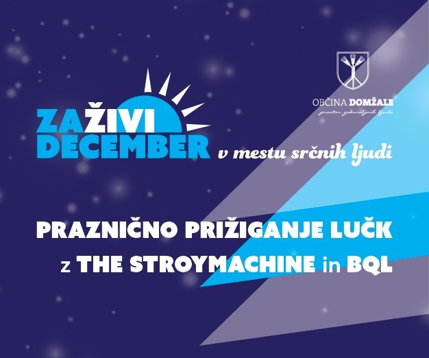 ZaŽivi december: program prazničnega dogajanja v Domžalah